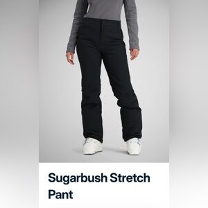 Obermeyer Women's Sugarbush Stretch snow pants in black size 20 short